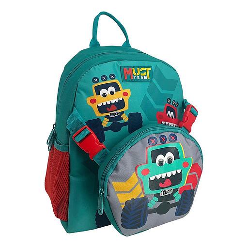[587538] Sac à dos maternelle Must Team Avec un sac à bandoulière amovibles