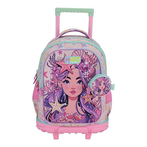 [587667] Cartable a Roulette scolaire Must Team LITTLE GIRL AND STARFISH