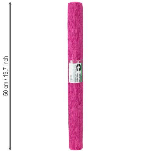 [S1545007] Papier Crépon 50*250 40G Magenta