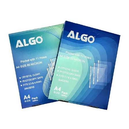 Pochette de 100 Perforée 50Mic