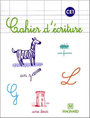 [MAG722033] Cahier d'écriture CE1