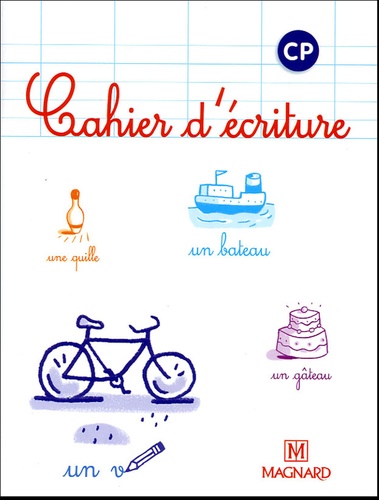 [MAG722026] Cahier d'écriture CP