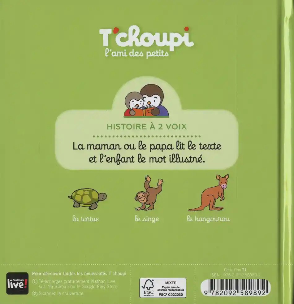 T'choupi au zoo