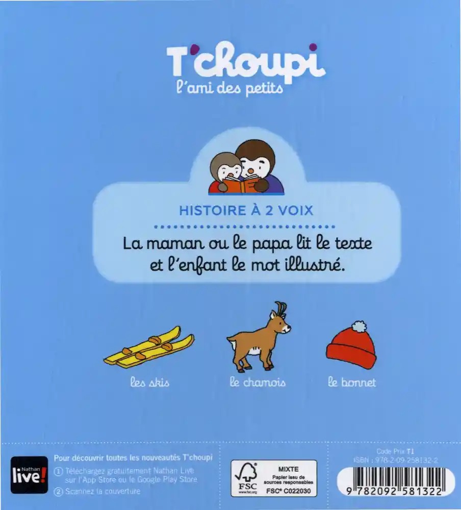 T'choupi à la neige