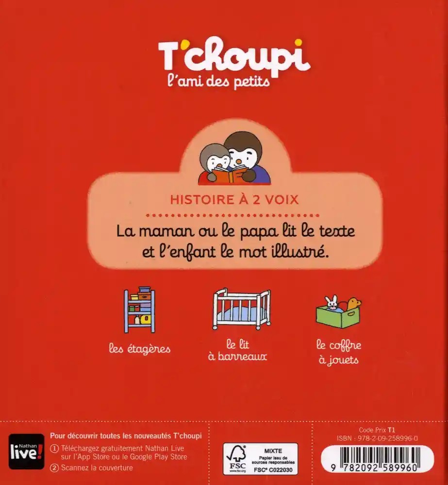 T'choupi dans sa maison