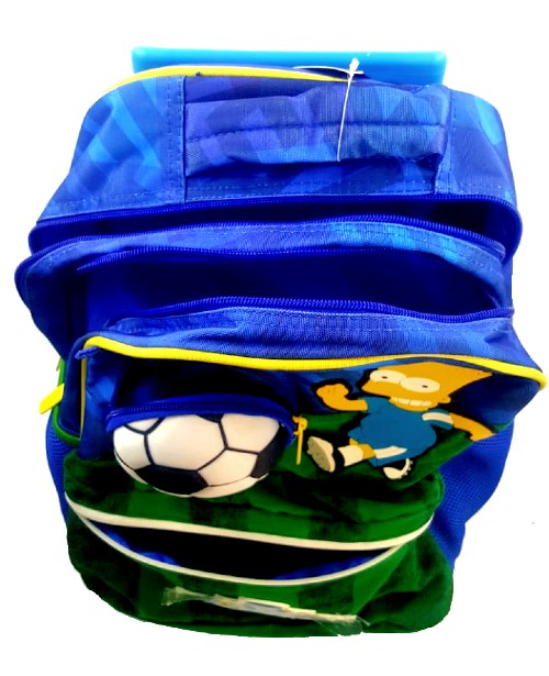 Cartable a roulette Foot simpson 3D Trousse ALMOUGGAR.COM