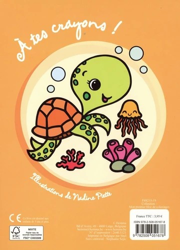 Mon premier bloc de coloriages