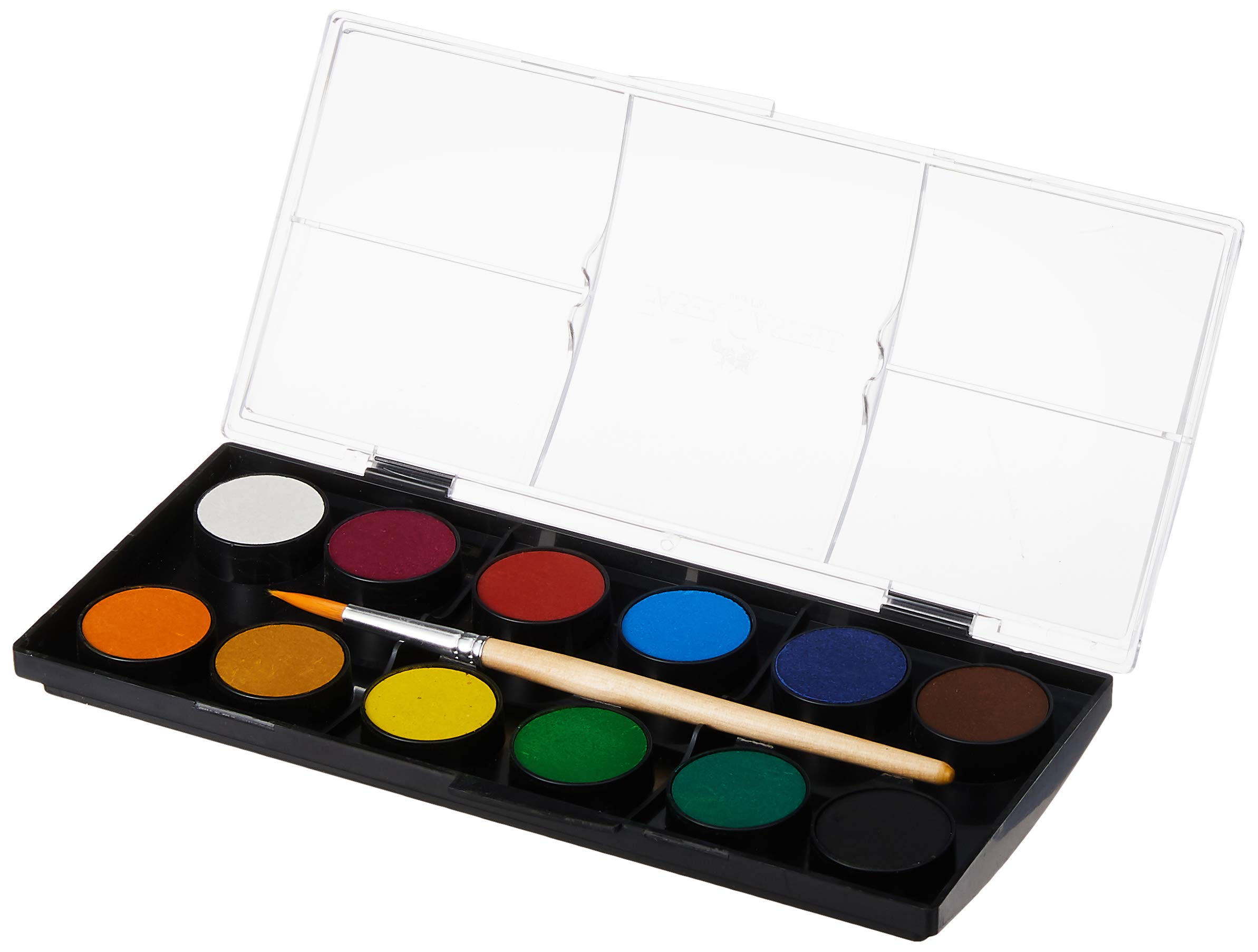 Peinture à l'aquarelle Faber-Castell  - 12 Pastilles - Boîte Carton