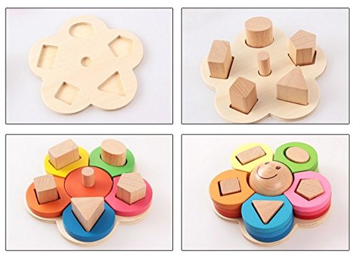 Flower shape set of column