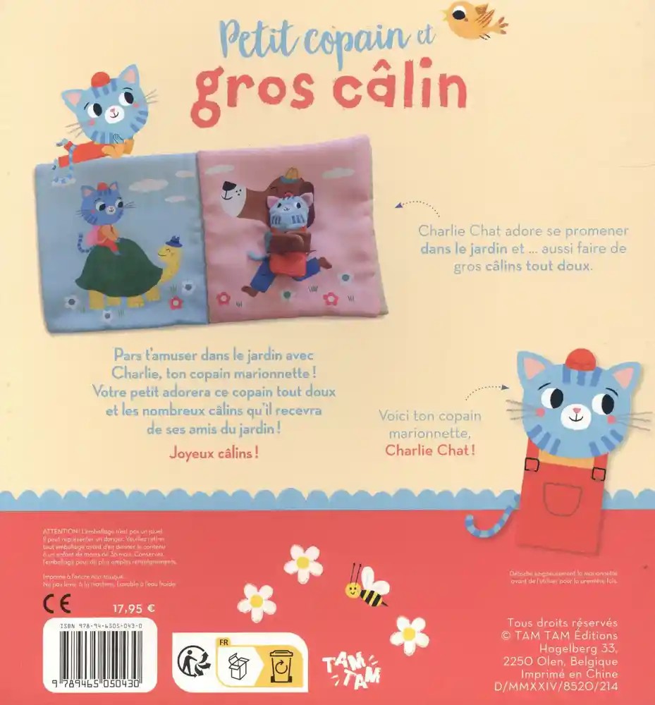 Petit copain et gros câlin Dans le jardin