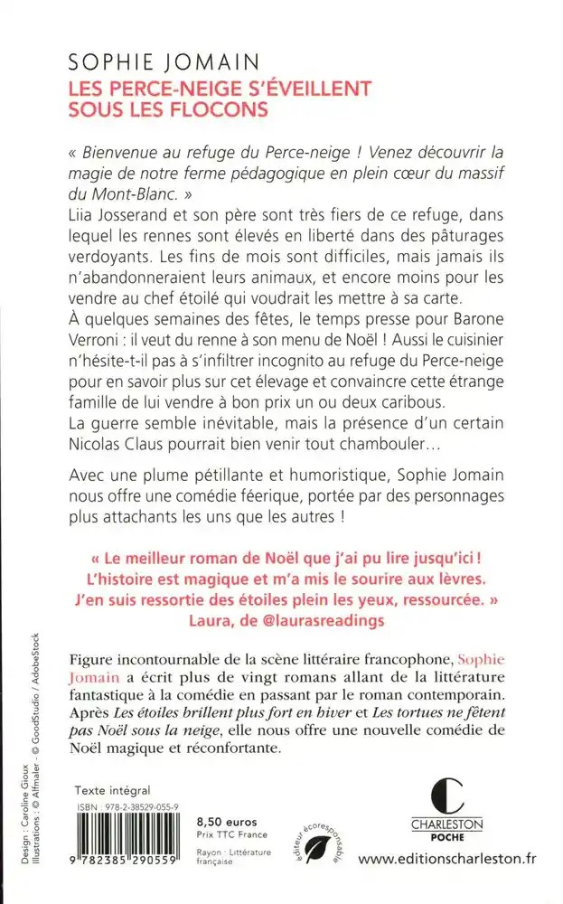 Les Perce-neige s'éveillent sous les flocons