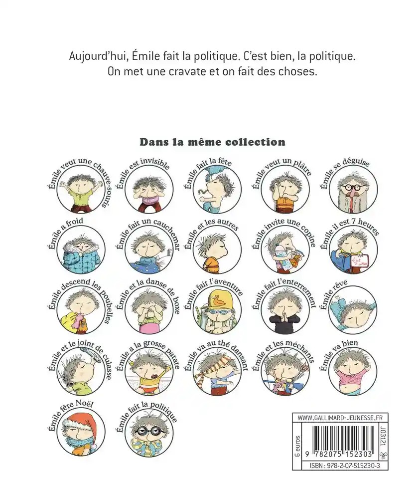 Emile fait la politique