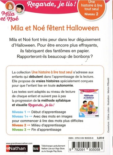 Mila et Noé fêtent Halloween