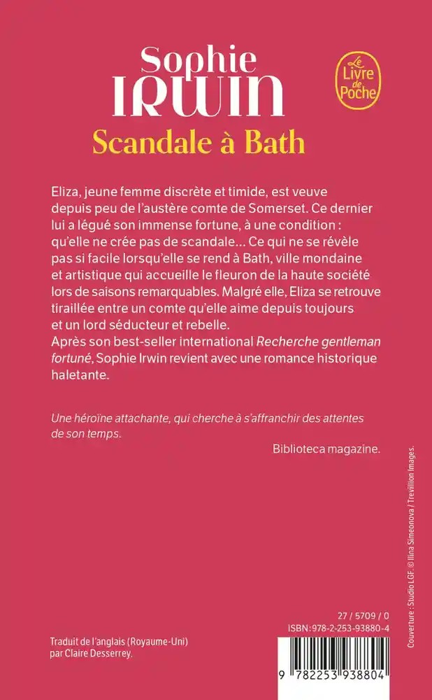 Scandale à Bath