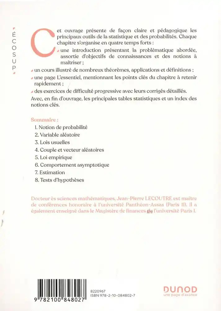 Statistique et probabilités