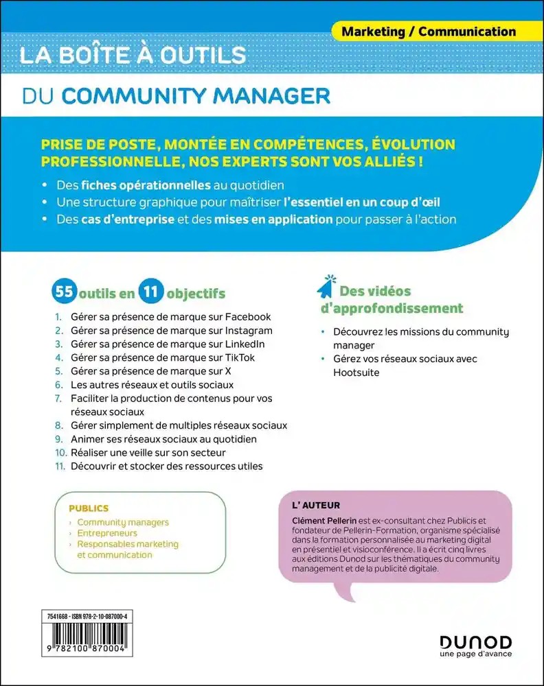 La boîte à outils du Community Manager