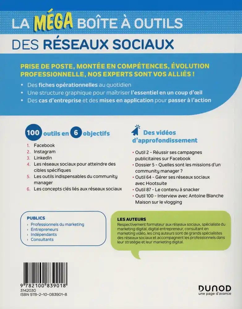 La méga boîte à outils des réseaux sociaux