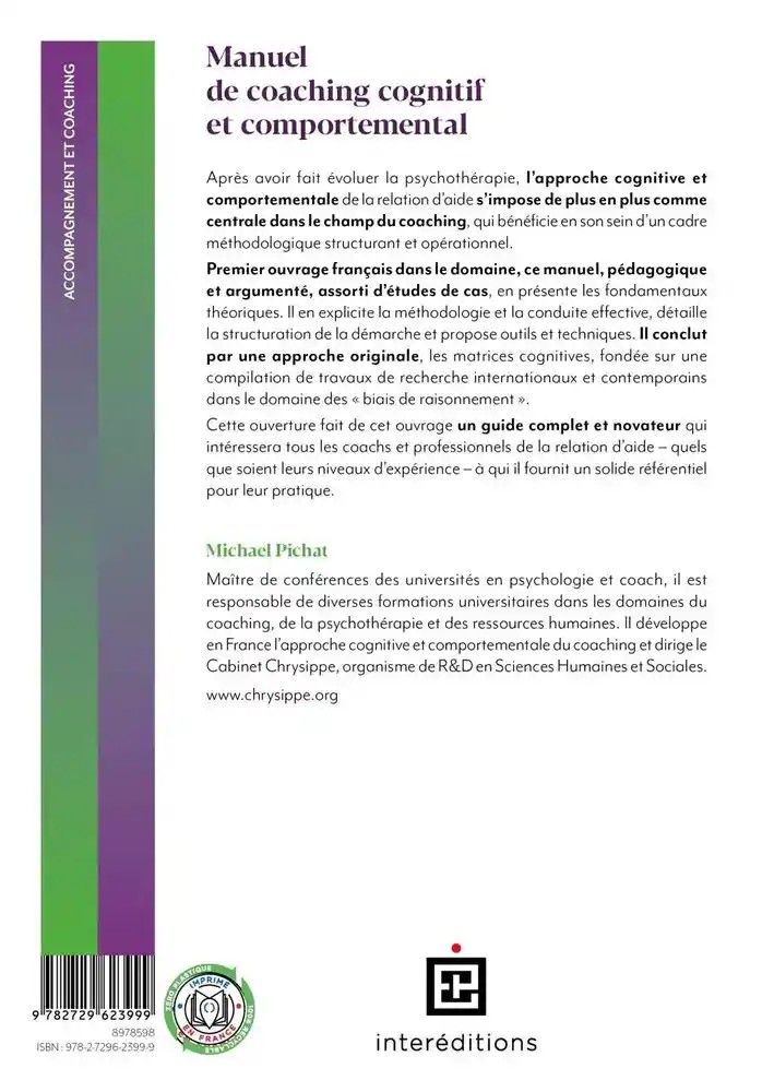 Manuel de coaching cognitif et comportemental