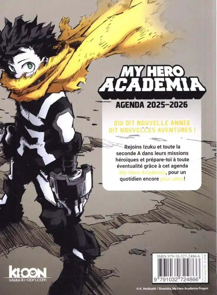 Agenda My Hero Academia