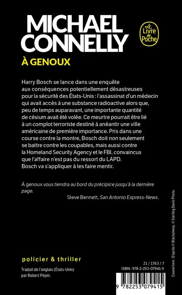 A genoux