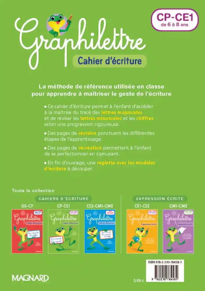 Français CP-CE1 Graphilettre