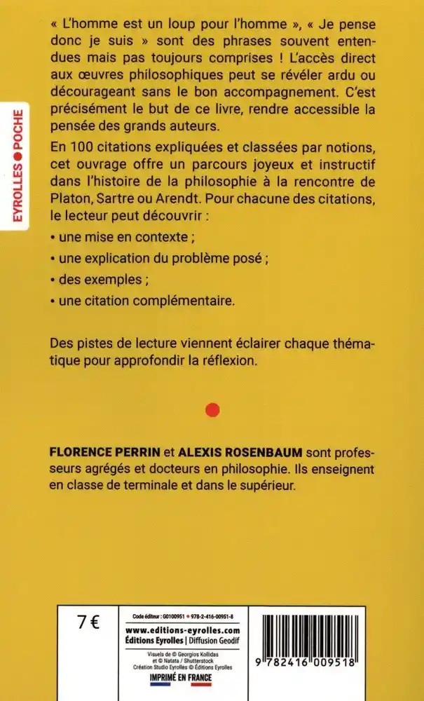 100 citations philosophiques expliquées