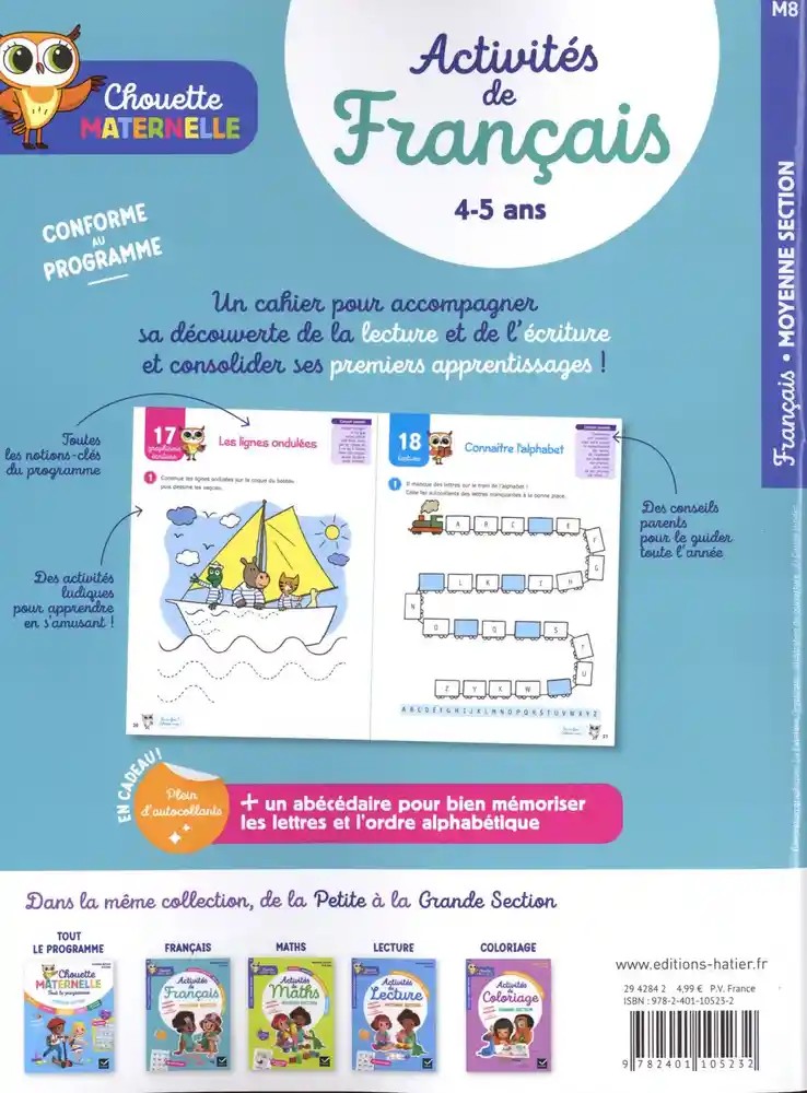 Maternelle Activités de français MS