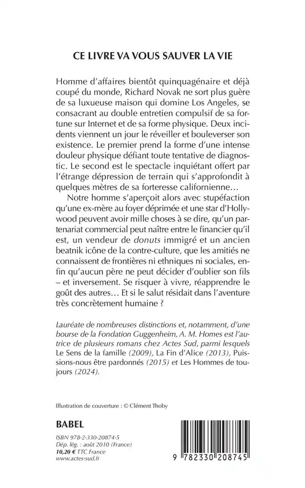 Ce livre va vous sauver la vie