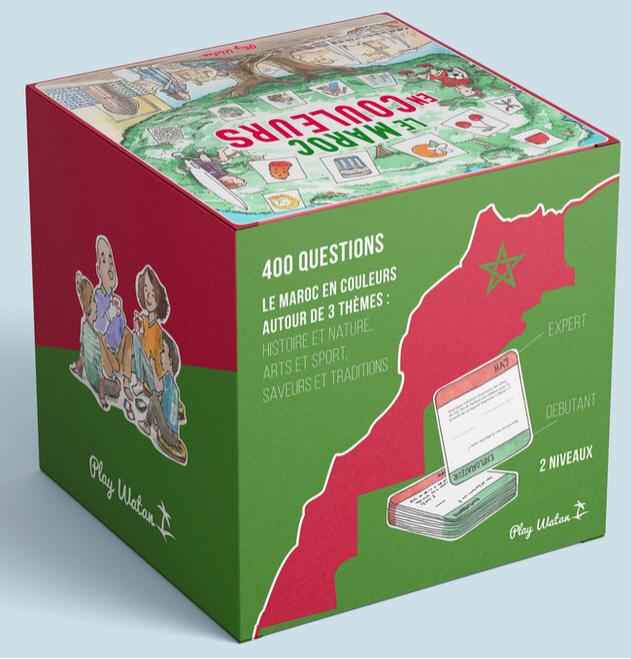 Jeu de cartes - Le Maroc en couleurs