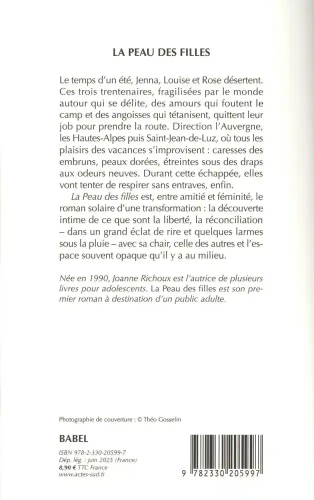 La peau des filles