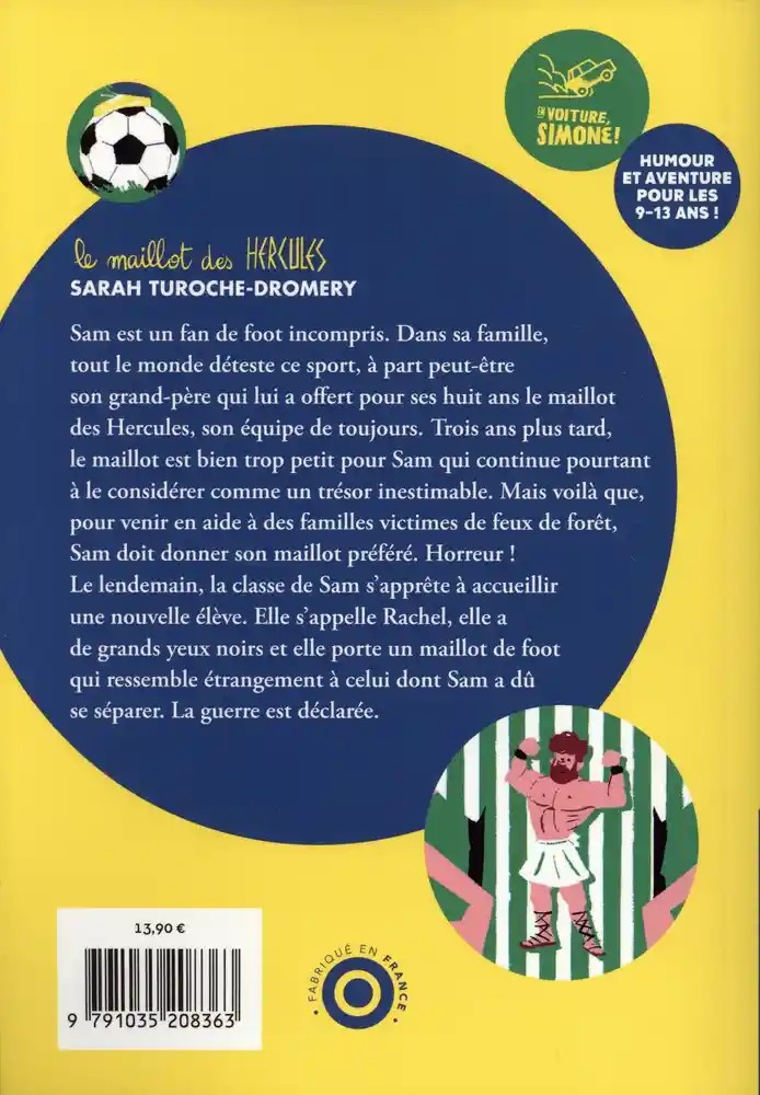 Le maillot des Hercules