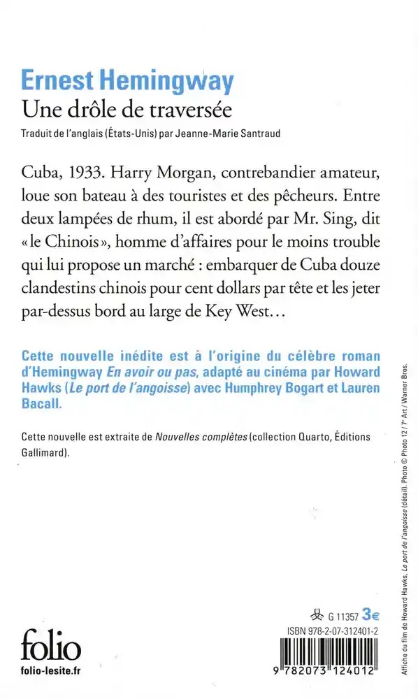 Une drôle de traversée