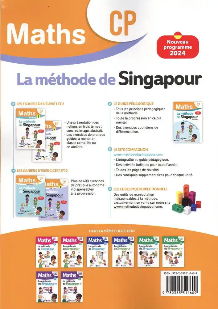 Maths CP La Méthode de Singapour