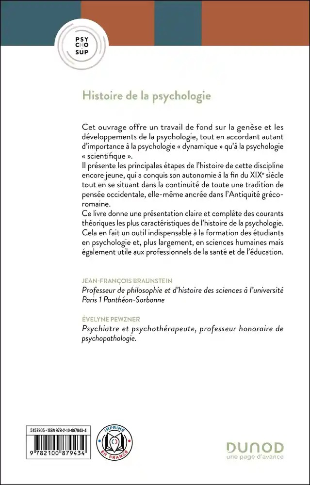 Histoire de la psychologie