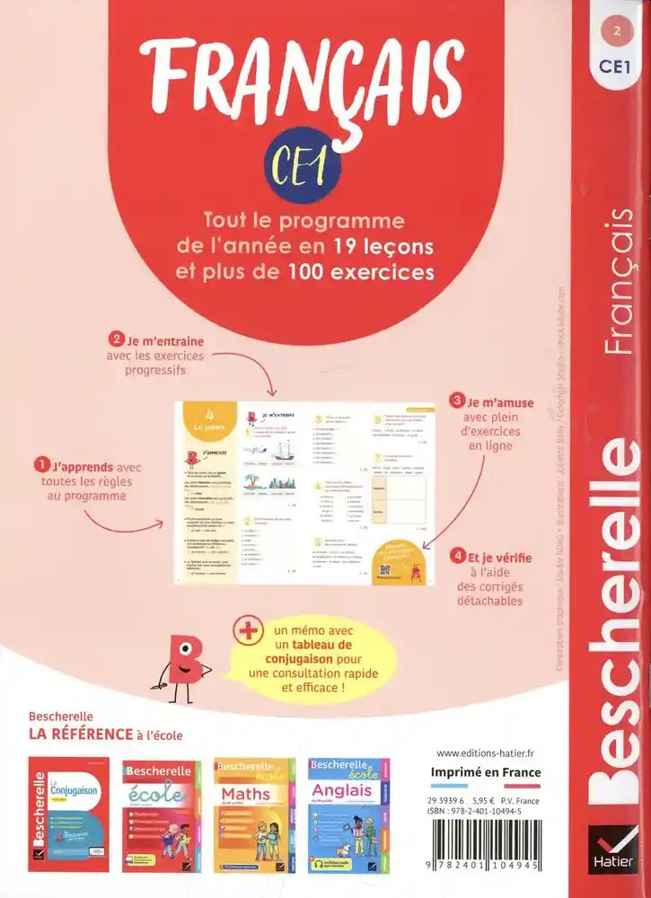 Bescherelle français CE1