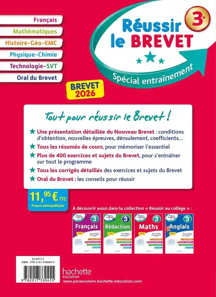 Réussir le brevet 3e