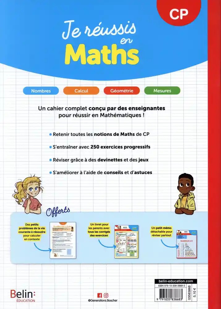 Je réussis en maths CP