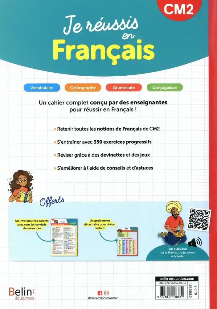 Je réussis en français CM2