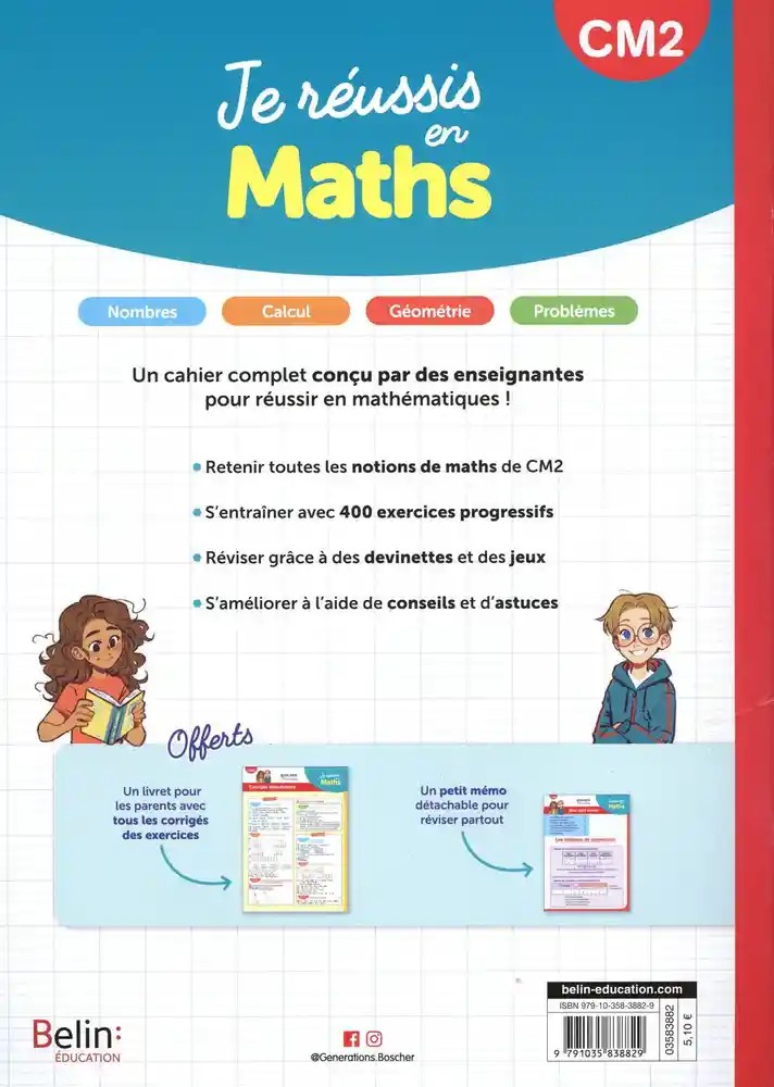 Je réussis en maths CM2