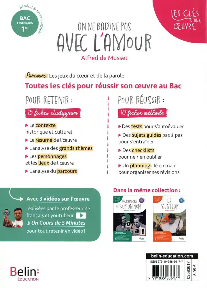 On ne badine pas avec l'amour, Alfred de Musset