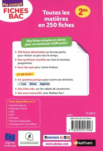 Ma Compil Fiches Bac 2de