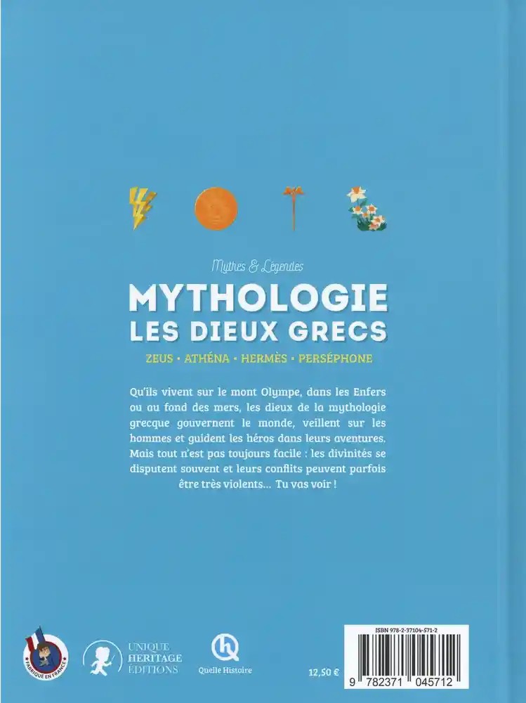 Mythologie Les dieux grecs
