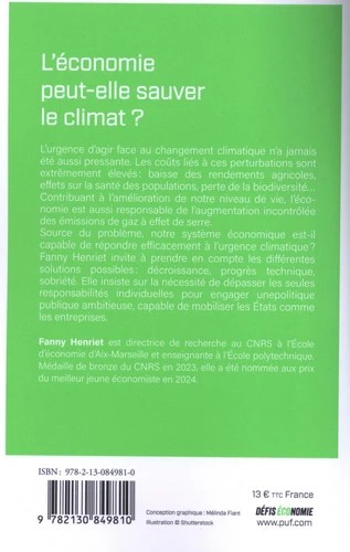 L'économie peut-elle sauver le climat ?