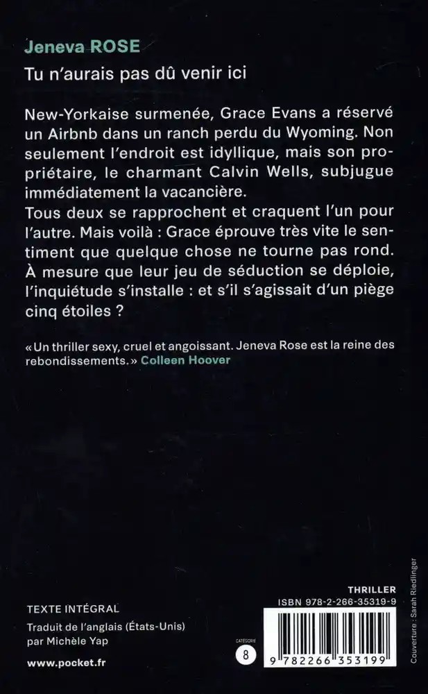 Tu n'aurais pas dû venir ici