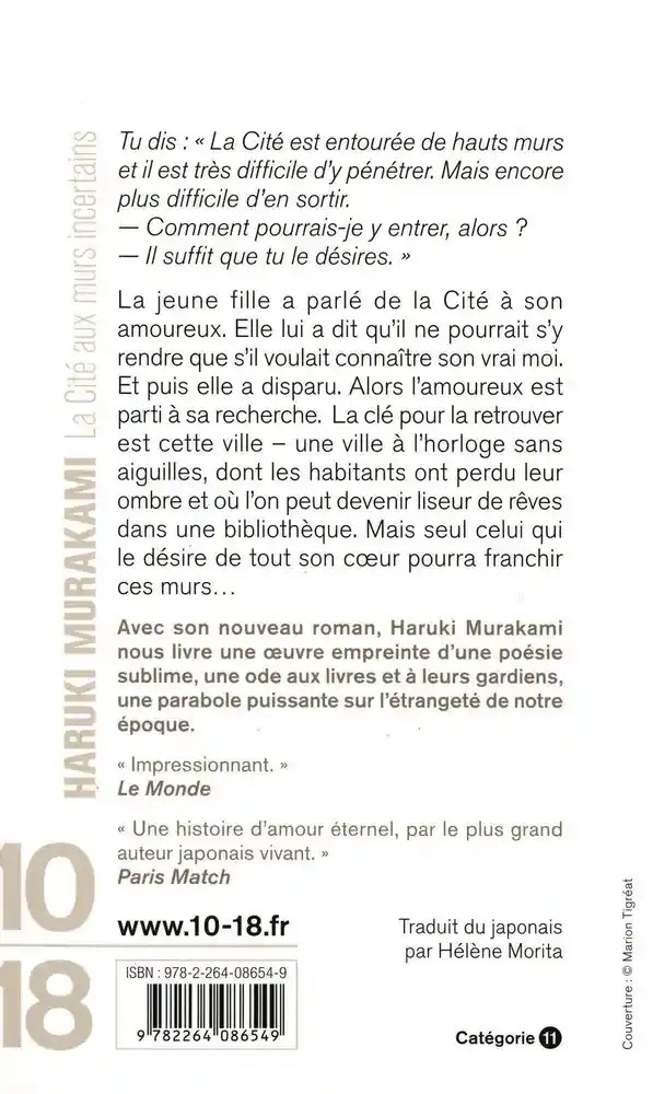 La cité aux murs incertains