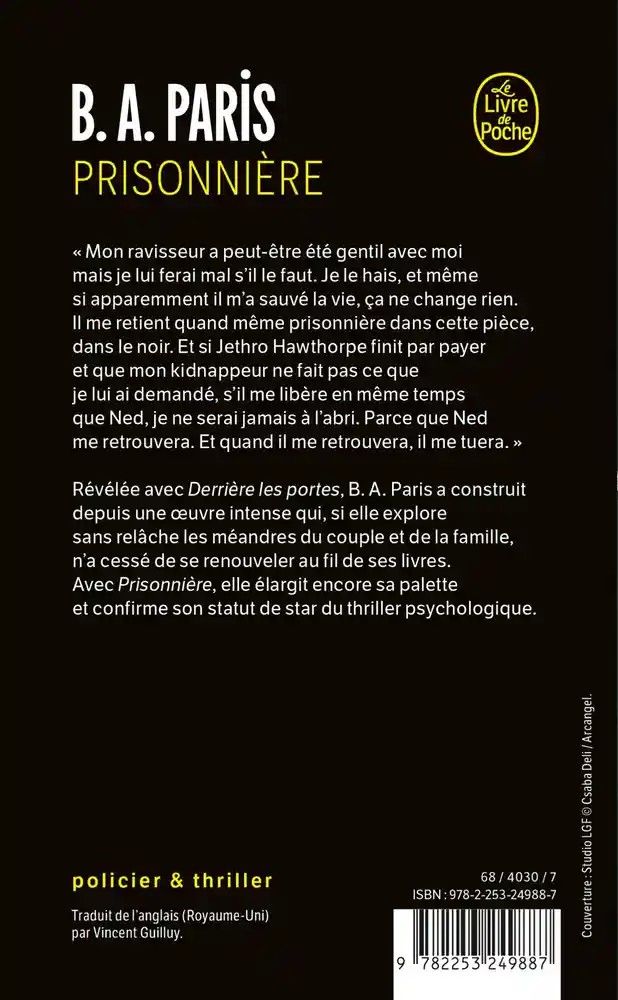 Prisonnière