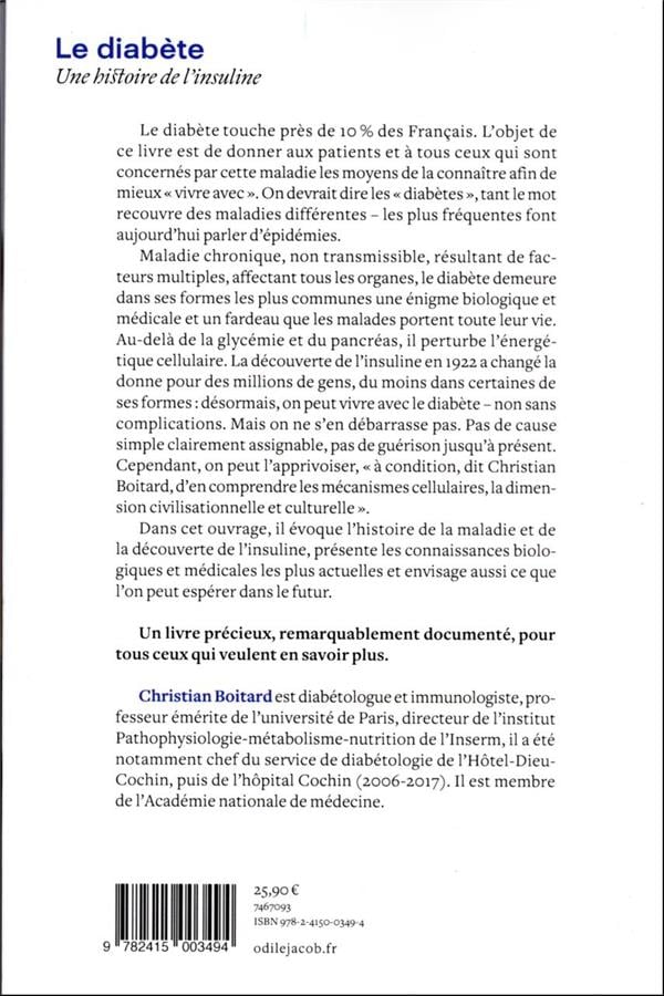 Diabète  - Une histoire de l'insuline