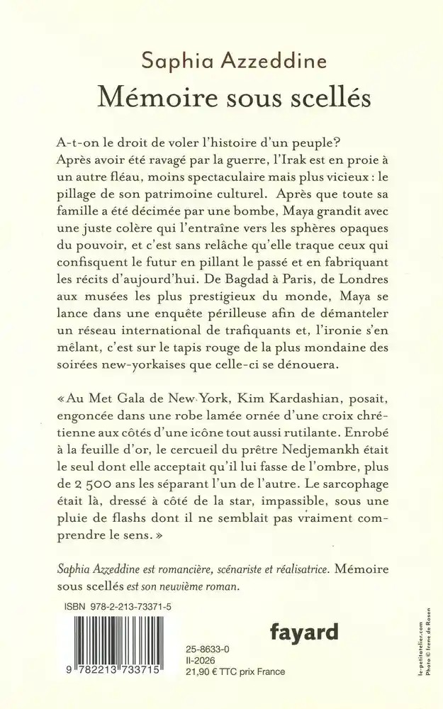 Mémoire sous scellés