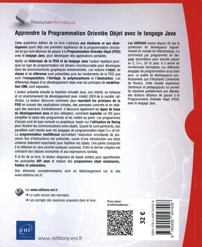 Apprendre la Programmation Orientée Objet avec le langage Java
