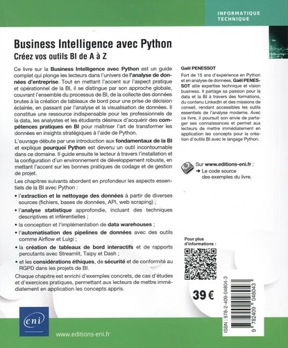 Business Intelligence avec Python